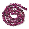 Natural Tiger Eye Beads X1-G-B133-A02-6MM-05-3