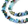Electroplate Glass Beads Strands X-EGLA-N002-06C-3