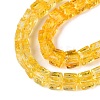 Crackle Transparent Glass Beads Strands GLAA-N062-4mm-07-4