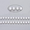 3.28 Feet Handmade Glass Beaded Chains X-CHS-K013-01P-2