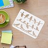 Large Plastic Reusable Drawing Painting Stencils Templates DIY-WH0202-187-3