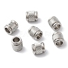 202 Stainless Steel European Beads STAS-A081-04P-1