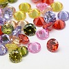 Cubic Zirconia Cabochons ZIRC-M002-6mm-5A-1