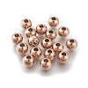 Ion Plating(IP) Round 304 Stainless Steel Beads STAS-G130-8mm-63RG-1