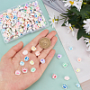 SUPERFINDINGS 200Pcs 10 Colors Handmade Polymer Clay Bead Strands CLAY-FH0001-08-3