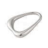 304 Stainless Steel Pendants STAS-V012-02P-2
