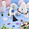 100G Opaque Imitation Gemstone Acrylic Beads MACR-TA0001-53-6