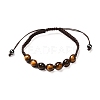Stone Braided Bead Bracelets Set for Men Women BJEW-JB06739-6