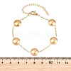 304 Stainless Steel Link Bracelets BJEW-H641-07G-3