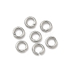 Tarnish Resistant 304 Stainless Steel Open Jump Rings STAS-Q186-02-3.5x0.7mm-1