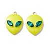 Alloy Enamel Pendants ENAM-B048-02D-2