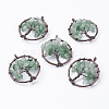 Natural Green Aventurine Pendants G-E419-12R-2