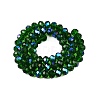 Electroplate Glass Beads Strands EGLA-A044-T8mm-L24-3
