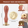 Wax Seal Stamp Set AJEW-WH0208-1160-2