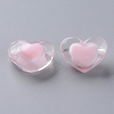 Transparent Acrylic Beads TACR-S152-08A-08-1