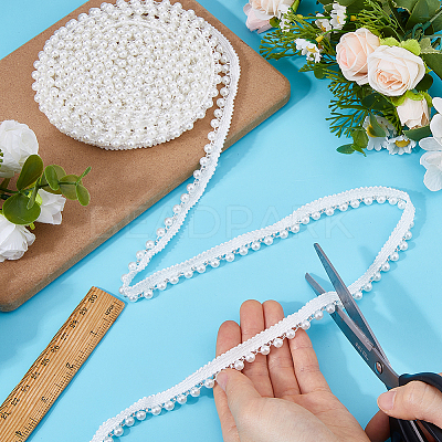Polyester Lace Trim OCOR-WH011-164B-1