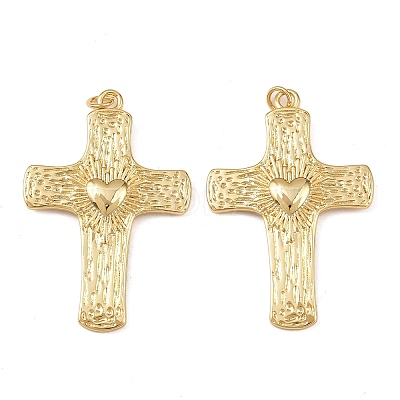 Brass Pendants KK-L255-21G-01-1