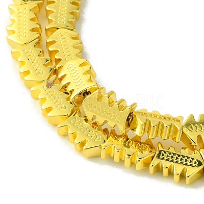 Electroplated Synthetic Non-Magnetic Synthetic Hematite Beads Strands G-I360-Q01-01-1