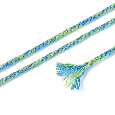 22M Two Tone Macrame Cotton Cord OCOR-T017-07E-1