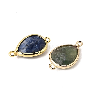 Natural Mixed Gemstone Links connectors G-L514-015-M-1