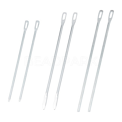 6Pcs 3 Styles Nickel Galvanizing Quick & Easy Drawstring Threader Tool TOOL-DC0001-09-1