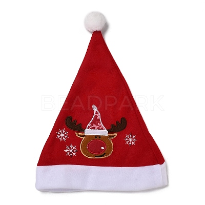 Cloth Christmas Hats AJEW-M215-03B-1