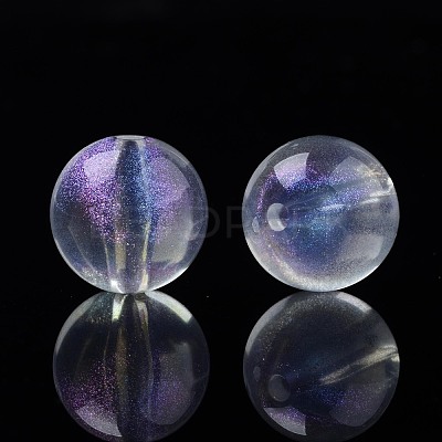 Transparent Acrylic Beads X-OACR-N008-108D-01-1