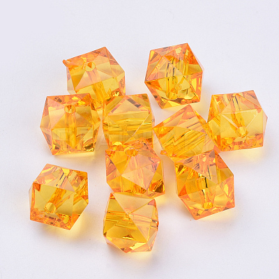 Transparent Acrylic Beads TACR-Q259-10mm-V24-01-1