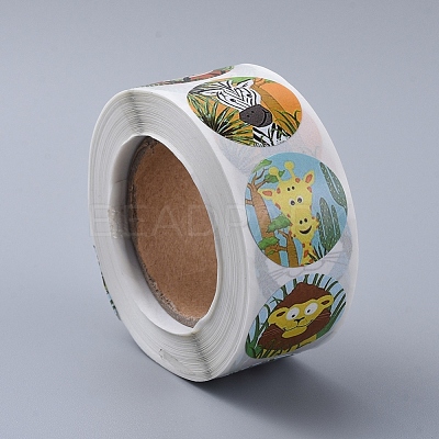Self-Adhesive Paper Gift Tag Stickers DIY-E027-A-06-1