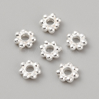 925 Sterling Silver Spacer Beads STER-WH0016-13B-1