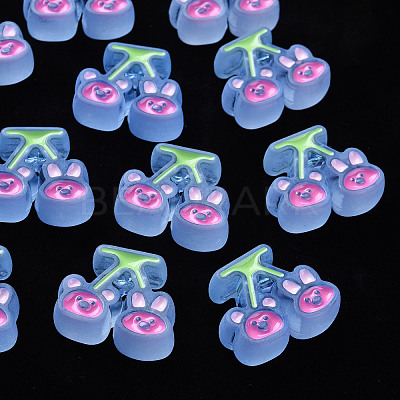 Transparent Acrylic Beads X-MACR-S374-04B-04-1