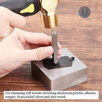 Iron Seal Stamps Set AJEW-PH0002-05-1