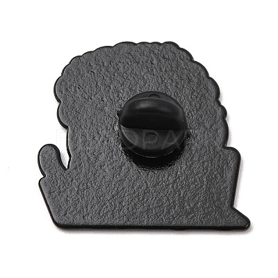 No Time Cry Workaholic Cat Enamel Pins JEWB-B047-01B-1