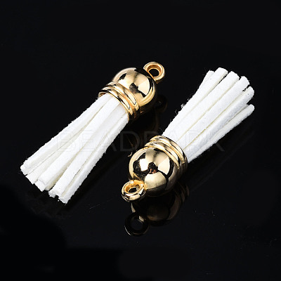 Faux Suede Tassel Pendant Decorations FIND-T002-B40-1