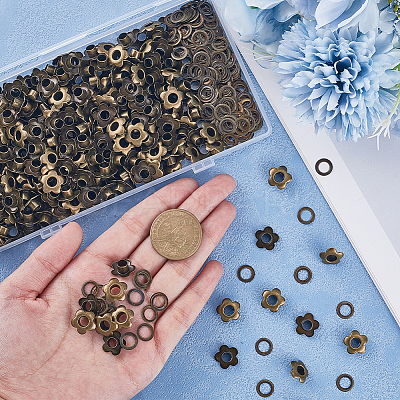 300Pcs Iron Rivets FIND-GF0007-42A-1