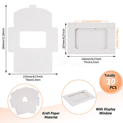 Blank Paper Envelopes Box AJEW-TAC0044-04A-1