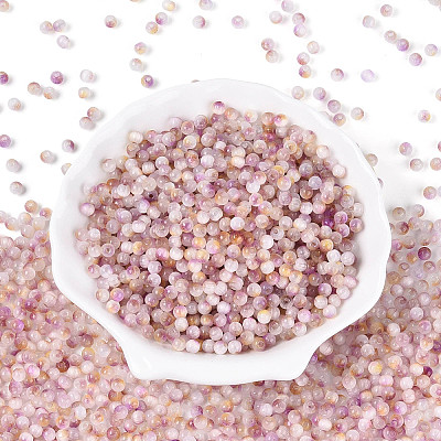 Drawbench Style Glass Seed Beads SEED-Q039-01B-1