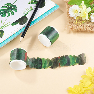 Autumn Leaf Paper Tape Stickers for Card Making DIY-TAC0032-23A-1