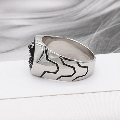 316L Surgical Stainless Steel Finger Rings for Men FS-WG2869D-03-1