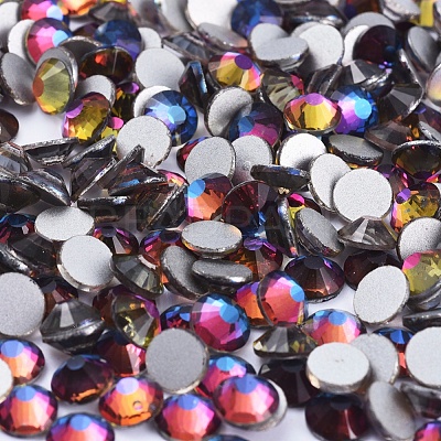 Glass Flat Back Rhinestone RGLA-C002-SS8-568-1