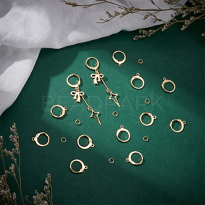 304 Stainless Steel Leverback Earring Findings STAS-UN0063-64-1