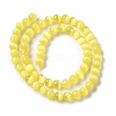 Natural Selenite Dyed Beads Strands G-P493-02B-1