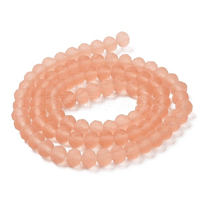 Transparent Glass Beads Strands EGLA-A034-T2mm-MD21-1