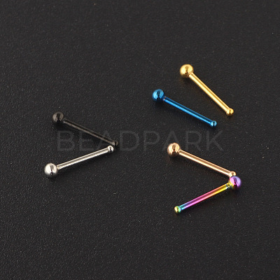 304 Stainless Steel Round Ball Nose Bone Rings WG2C4E4-01-1