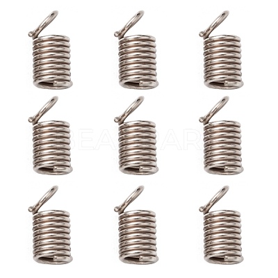 Iron Coil Cord Ends E195Y-1