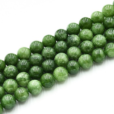 Natural Quartz Beads Strands G-N355-8mm-03-1