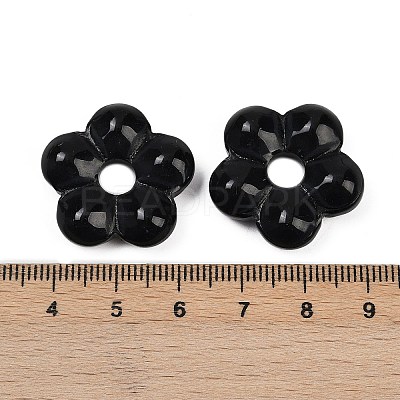 Transparent Glass Beads GLAA-F129-01K-1