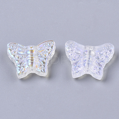 Transparent Glass Beads GLAA-R215-06-D01-1