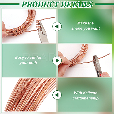 Round Copper Wires CWIR-WH0007-17C-C-1