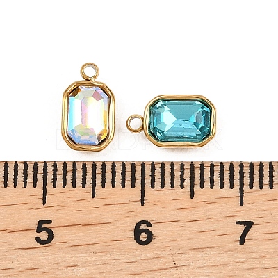 Glass Charms STAS-P437-15F-G-1